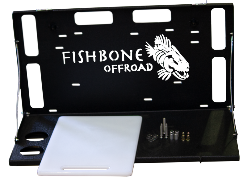 Load image into Gallery viewer, Fishbone Offroad Tailgate Table - Black