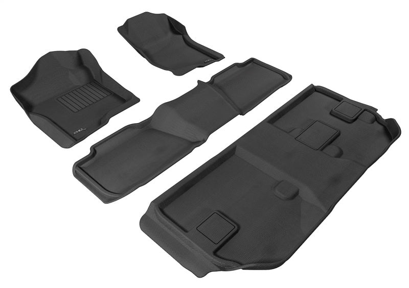 Load image into Gallery viewer, 3D MAXpider 07-14 Chevrolet Suburban w/ Bench 2nd Row Kagu Black Full Set