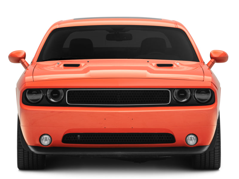 Load image into Gallery viewer, Raxiom 08-14 Dodge Challenger Halo Projctr Headlights w/Sequential Turn Signals-Blk Hsng(Clear Lens)