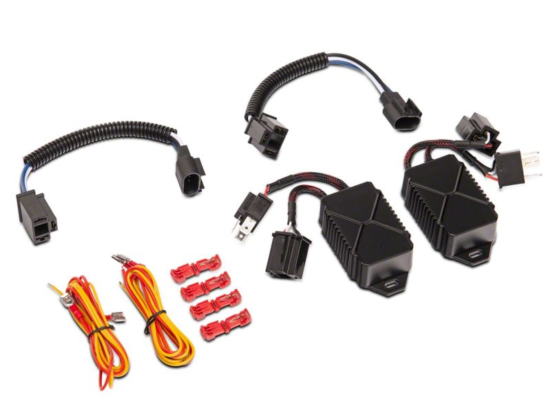 Load image into Gallery viewer, Raxiom 07-18 Jeep Wrangler JK Axial 7-In LED Headlights w/ DRL Turn Signals- Blk Housing (Clear)