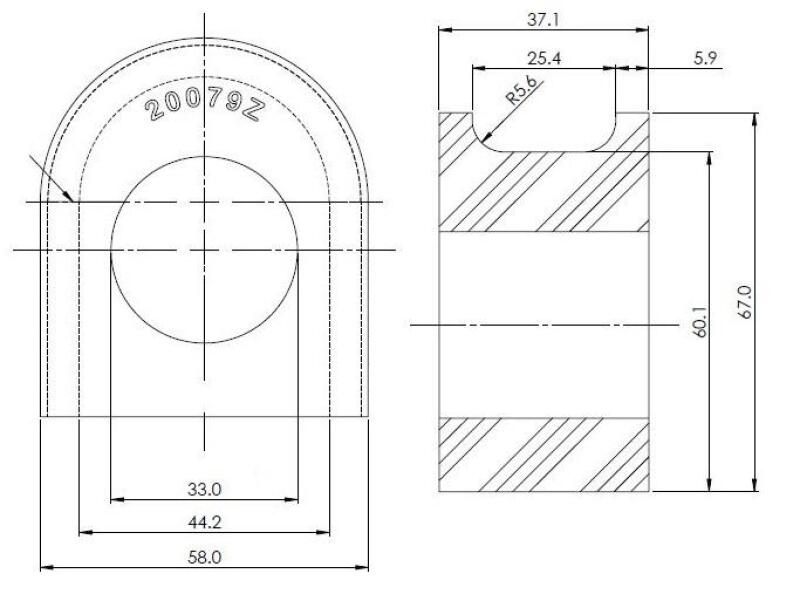 Load image into Gallery viewer, SuperPro 07-18 Chevrolet Silverado 1500 2WD 34mm Front Sway Bar Mount Bushing Set
