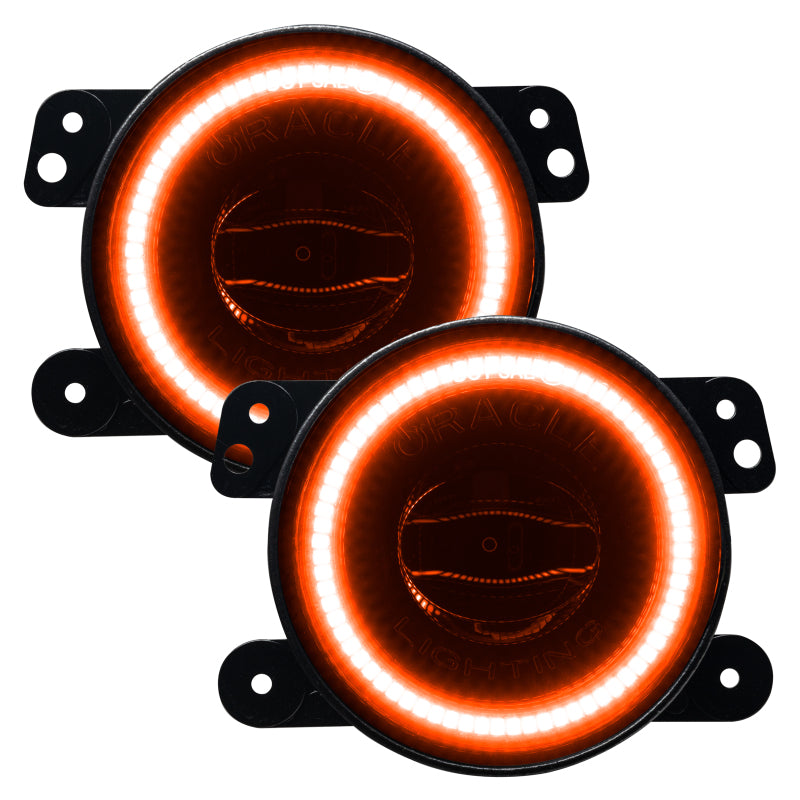 Load image into Gallery viewer, Oracle Jeep Wrangler JK/JL/JT High Performance W LED Fog Lights - Amber
