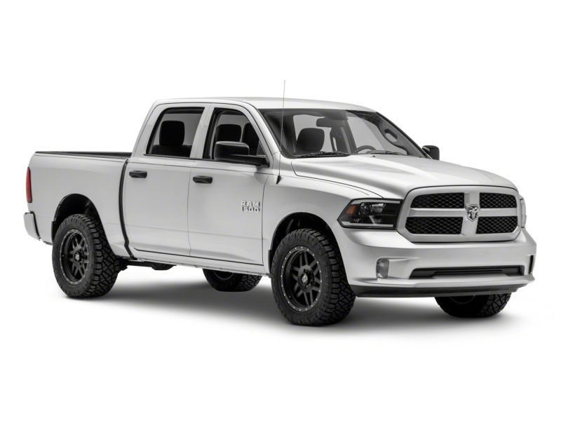 Load image into Gallery viewer, Raxiom 09-18 Dodge RAM 1500/2500/3500 Axial Series Headlights w/ LED Bar- Black Housing (Clear Lens)