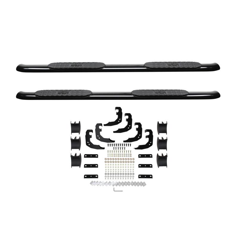 Load image into Gallery viewer, Westin 2019 Ram 1500 Crew Cab (Excl. 1500 Classic) PRO TRAXX 4 Oval Nerf Step Bars - SS - Black