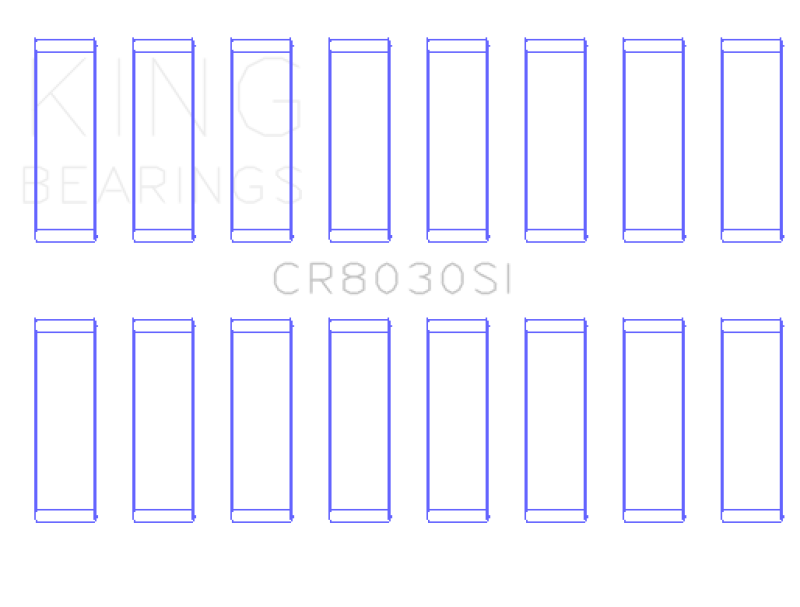 Load image into Gallery viewer, King Engine Bearings Chrysler Jeep V8 287 4.7L (Size +0.75mm) Connecting Rod Bearing Set