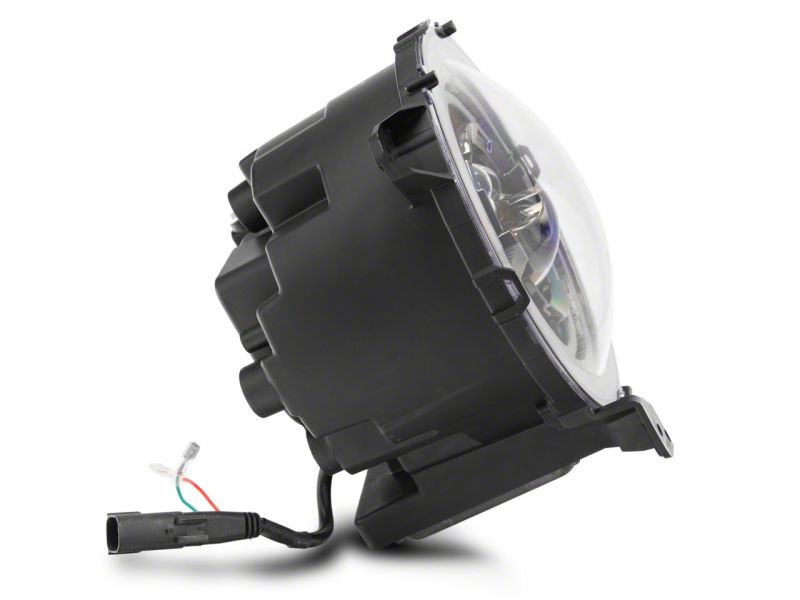 Load image into Gallery viewer, Raxiom 18-23 Jeep Wrangler JL Axial Series 9-In LED Angel Eye Headlights- Black Housing (Clear Lens)