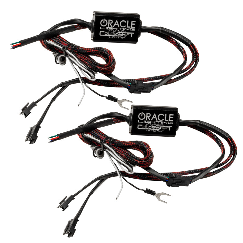 Load image into Gallery viewer, Oracle Chevrolet Silverado 03-06 Square Halo Kit - ColorSHIFT w/ 2.0 Controller