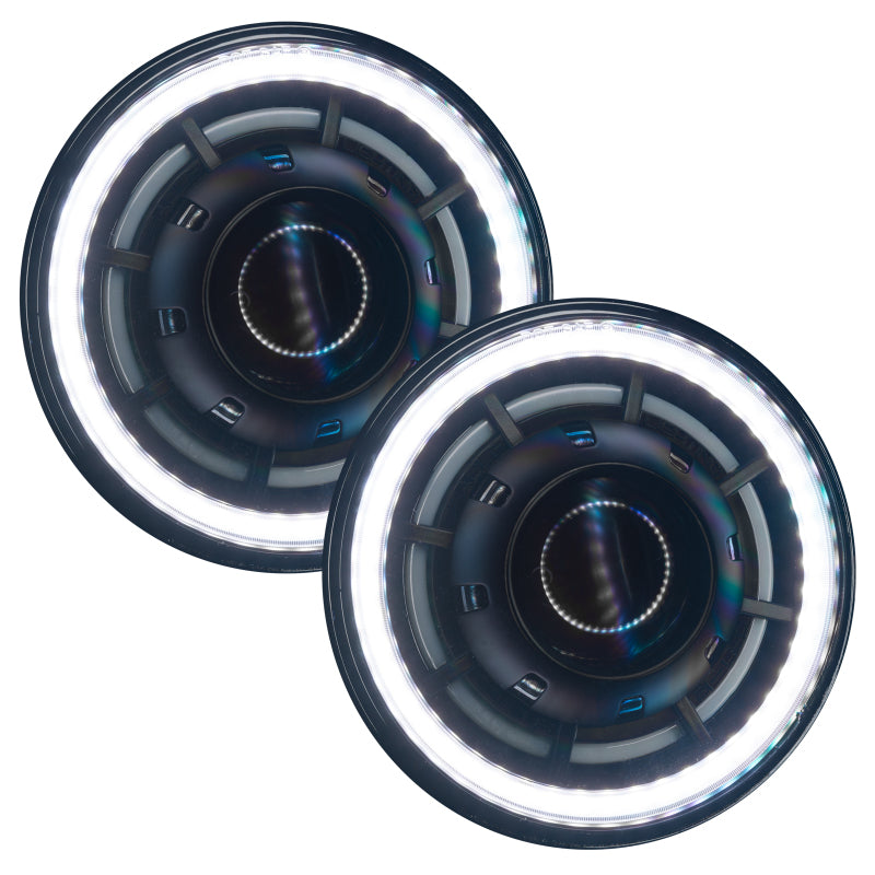 Load image into Gallery viewer, ORACLE Lighting 0718 Jeep Wrangler JK Oculus 7in ColorSHIFT Bi-LED Projector Headlights