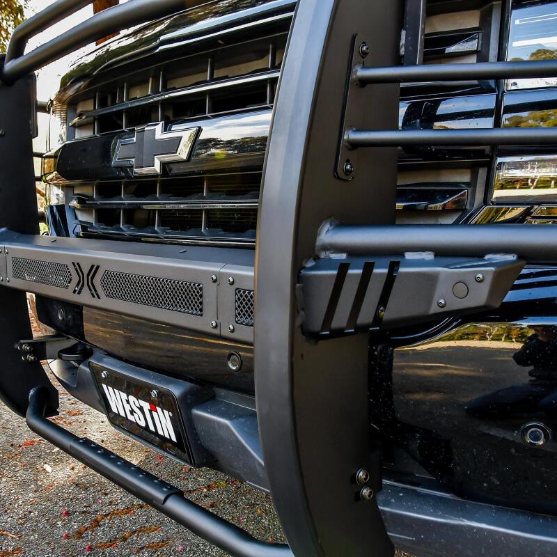 Load image into Gallery viewer, Westin 16-18 Chevy Silverado 1500 Sportsman X Grille Guard - Textured Black