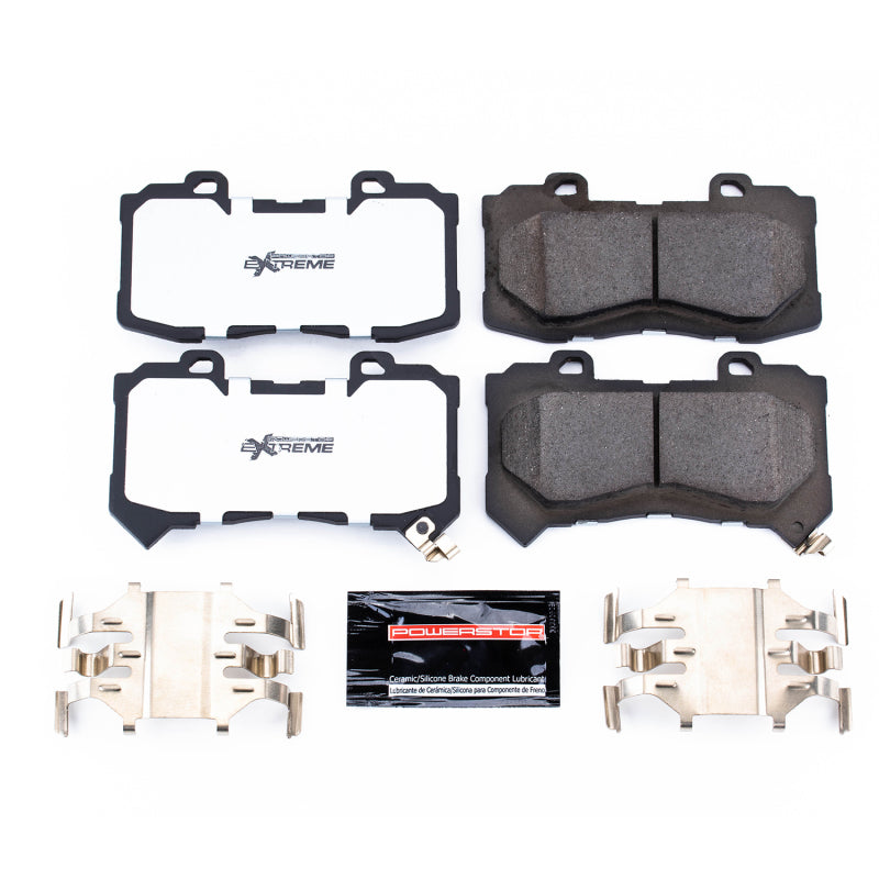Load image into Gallery viewer, Power Stop 15-19 Chevrolet Colorado Front Z36 Truck & Tow Brake Pads w/Hardware