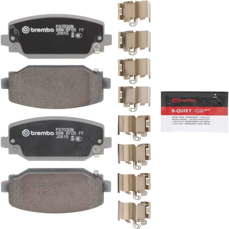 Load image into Gallery viewer, Brembo OE 22-23 Jeep Grand Cherokee/21-23 Grand Cherokee L PRIME Ceramic Brake Pad - Rear