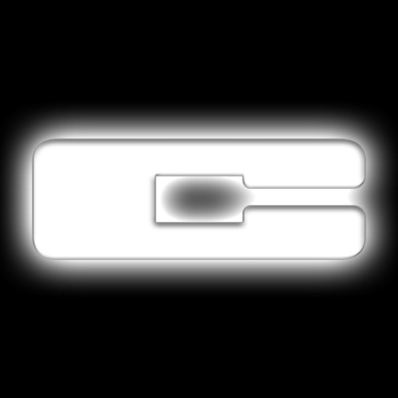 Load image into Gallery viewer, ORACLE Lighting Universal Illuminated LED Letter Badges - Matte Wht Surface Finish - C