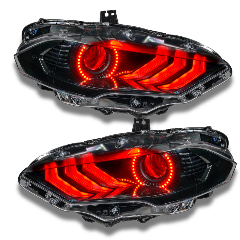 Load image into Gallery viewer, Oracle 18-21 Ford Mustang Dynamic DRL w/ Halo Kit & Sequential Turn Signal - ColorSHIFT