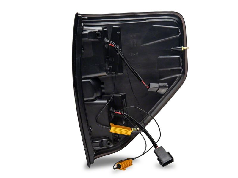 Load image into Gallery viewer, Raxiom 09-14 Ford F-150 Styleside Axial Series LED Tail Lights- Blk Housing (Smoked Lens)