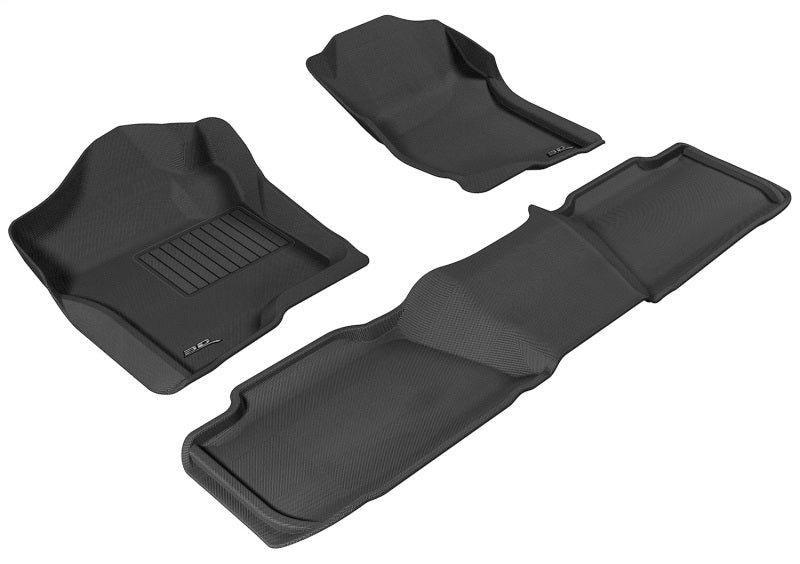 Load image into Gallery viewer, 3D MAXpider 07-14 Chevrolet Tahoe w/ Bench 2nd Row Kagu Black Full Set
