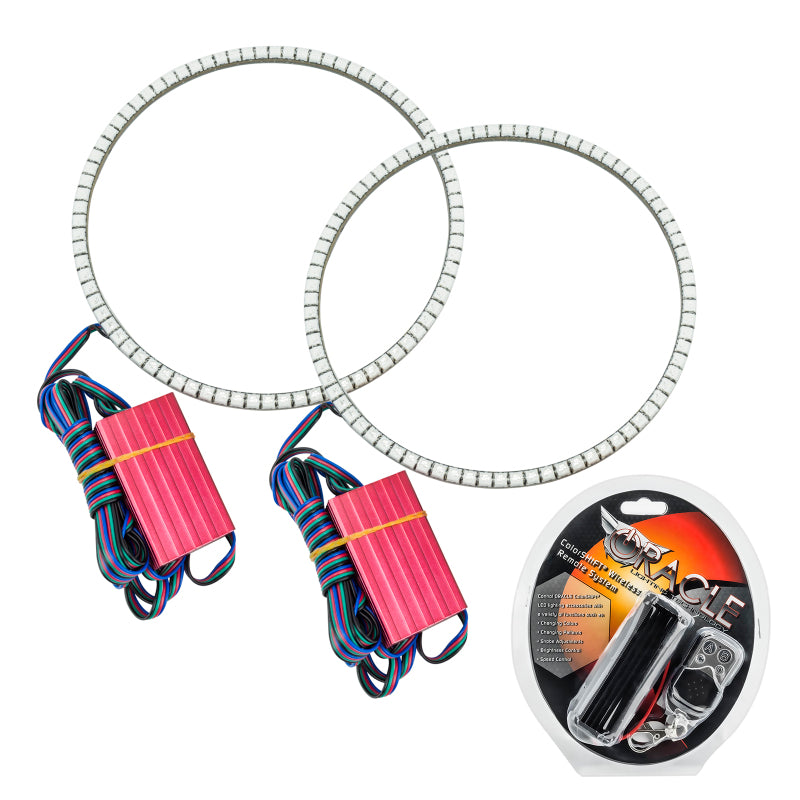 Load image into Gallery viewer, Oracle Jeep Wrangler JL/Gladiator JT LED Surface Mount Headlight Halo Kit - ColorSHIFT