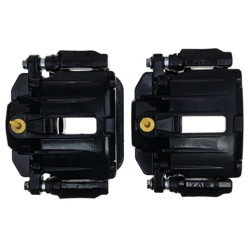 Load image into Gallery viewer, Power Stop 00-02 Cadillac DeVille Rear Black Caliper - Pair w/Bracket