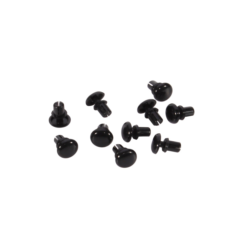 Load image into Gallery viewer, Bell Circle Grommet Plug - Black