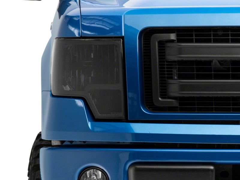 Load image into Gallery viewer, Raxiom 09-14 Ford F-150 Axial OEM Style Rep Headlights- Chrome Housing- Smoked Lens