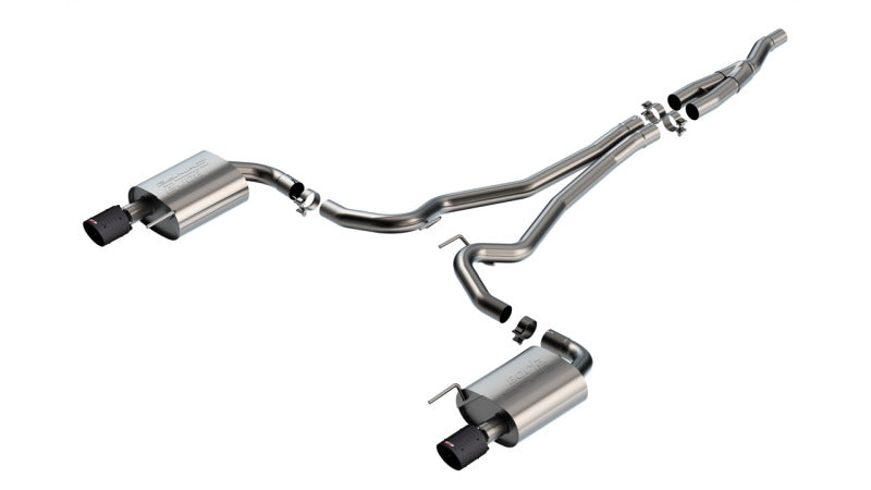 Load image into Gallery viewer, Borla 2024 Ford Mustang 2.3L Ecoboost 2.50 S-TYPE CFBA Catback Exhaust - Non-Active