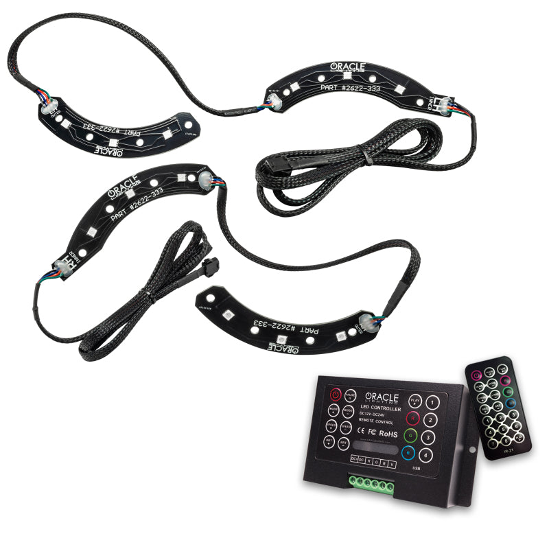 Load image into Gallery viewer, Oracle 14-15 Chevy Camaro RS Headlight DRL Upgrade Kit - ColorSHIFT w/ 2.0 Controller