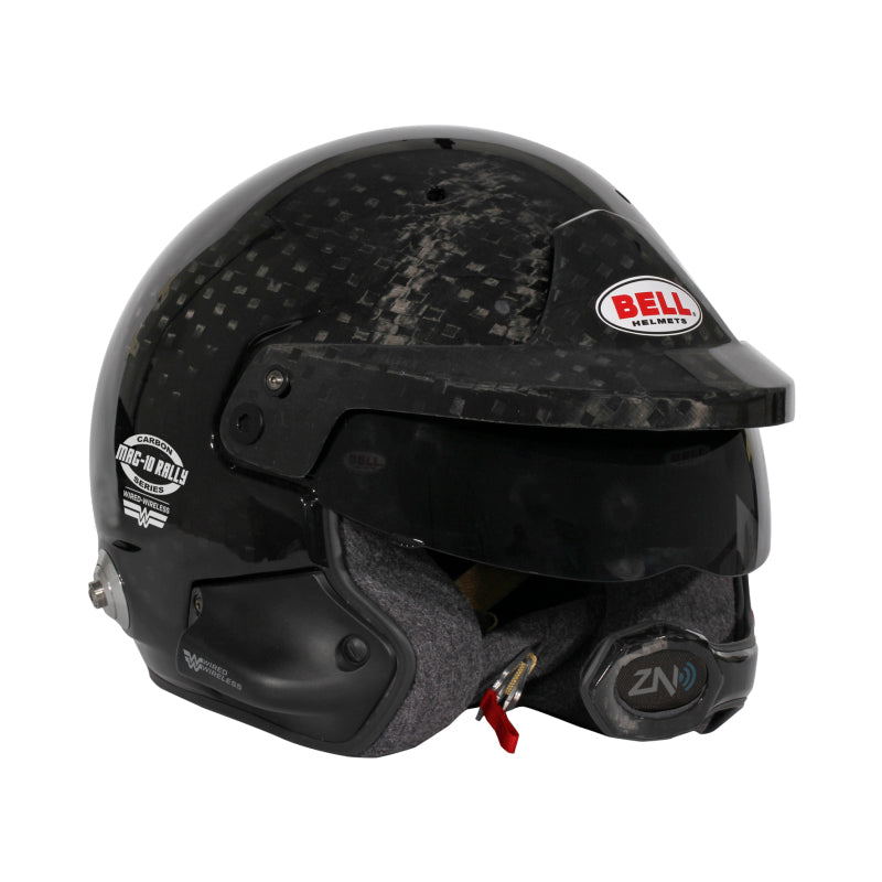 Load image into Gallery viewer, Bell Helmet Mag-10 Rally Ww Carbon (Hans) 61(7 5/8) Fia8859-2024/Sa2025