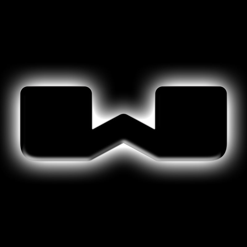 Load image into Gallery viewer, ORACLE Lighting Universal Illuminated LED Letter Badges - Matte Blk Surface Finish - W