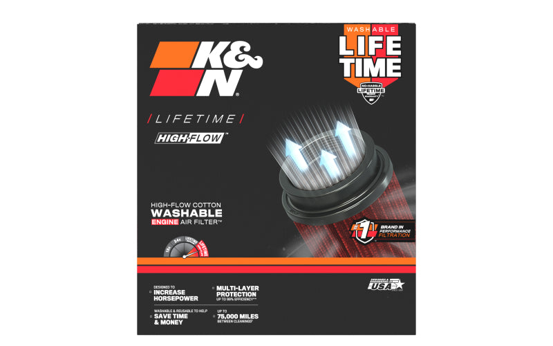 Load image into Gallery viewer, K&N Universal Air Filter 4in Flg 8-1/2in B 5in T 8in H Gen 3