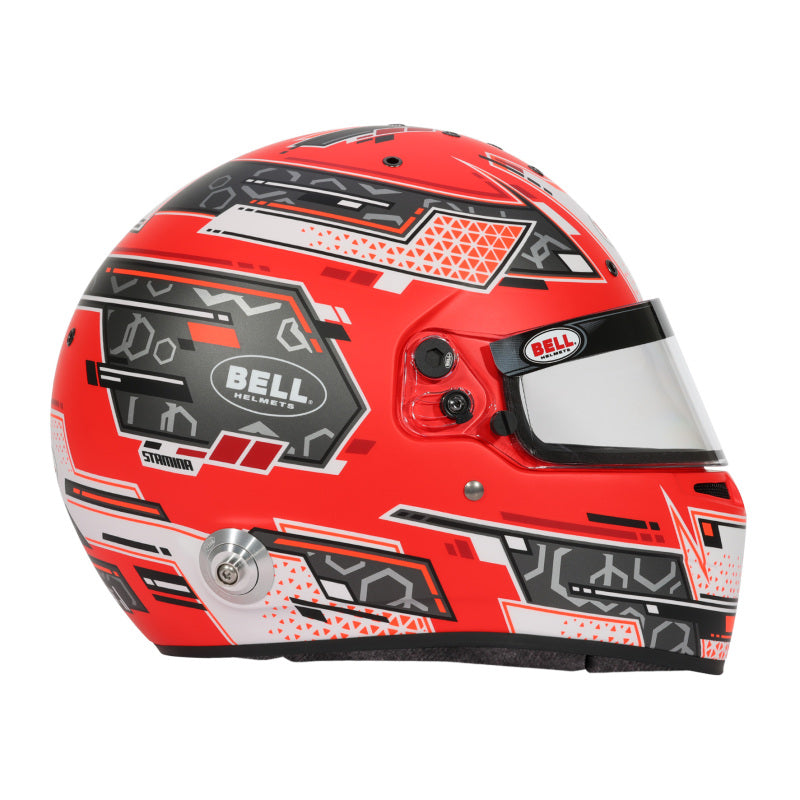 Load image into Gallery viewer, Bell Helmet Rs7 Stamina Anthracite/Red (Hans) 61+(7 5/8 +) Fia8859-2024/Sa2025