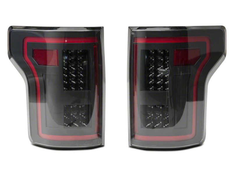 Load image into Gallery viewer, Raxiom 15-17 Ford F-150 LED Tail Lights w/ SEQL Turn Signals- Blk Housing (Clear Lens)
