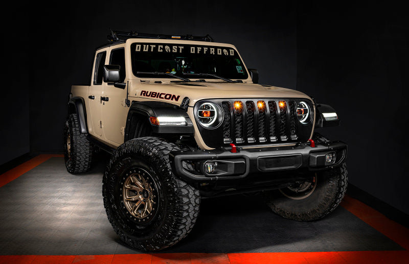 Load image into Gallery viewer, Oracle Jeep Wrangler JL/Gladiator JT Projector Illumination Kit - w/o Controller