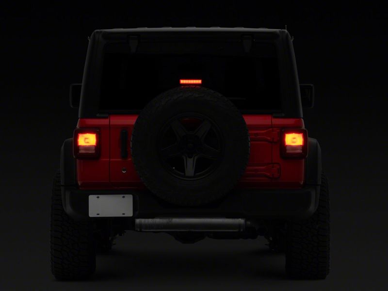 Load image into Gallery viewer, Raxiom18-23 Jeep Wrangler JL Axial Series Hyper Flash LED Third Brake Light- Smoked