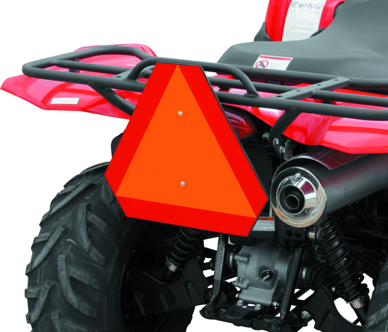 Load image into Gallery viewer, QuadBoss ATV Safety Emblem - Orange