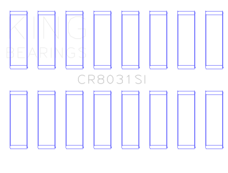 Load image into Gallery viewer, King Engine Bearings Chrysler Jeep V8 287 4.7L (Od+.002in) (Size +0.75mm) Connecting Rod Bearing Set