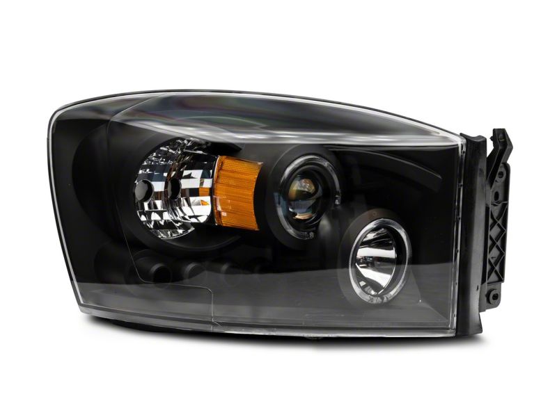 Load image into Gallery viewer, Raxiom 06-08 Dodge RAM 1500 LED Halo Projector Headlights- Black Housing (Clear Lens)
