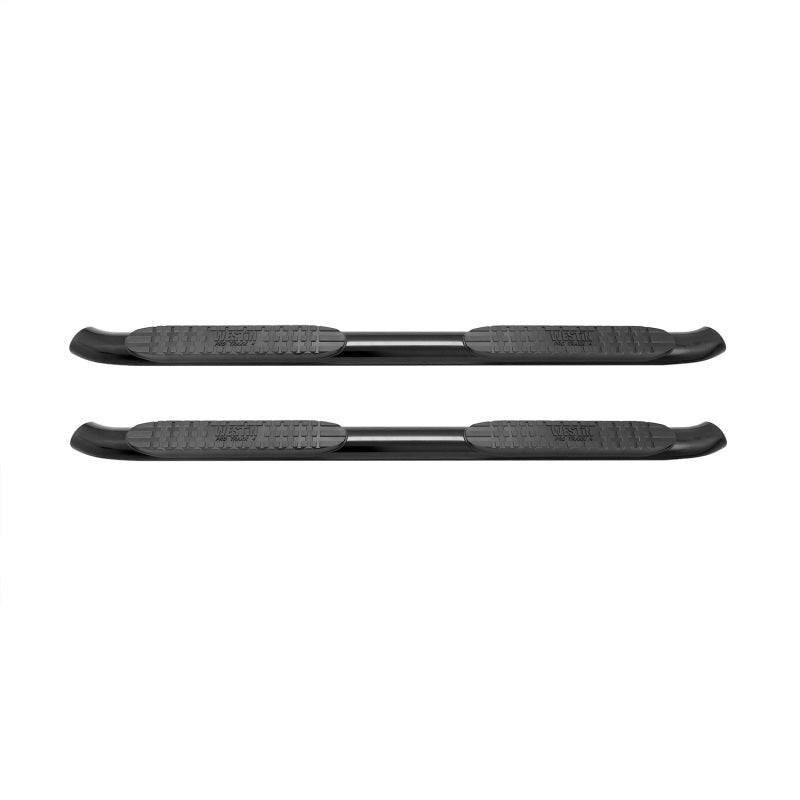 Load image into Gallery viewer, Westin 2014-2018 Chevy Silverado 1500 Crew Cab PRO TRAXX 4 Oval Nerf Step Bars - Black