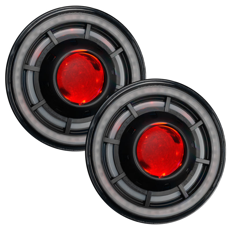 Load image into Gallery viewer, ORACLE Lighting 0718 Jeep Wrangler JK Oculus 7in ColorSHIFT Bi-LED Projector Headlights