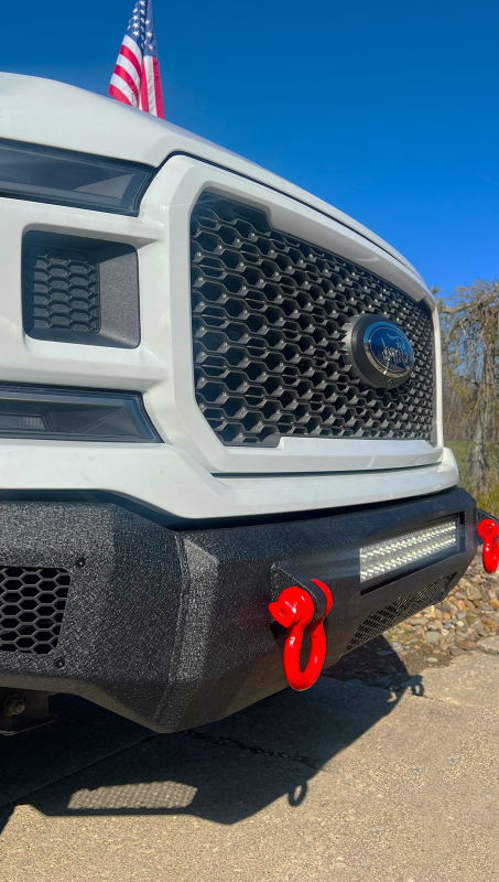 Load image into Gallery viewer, Fishbone Offroad 18-20 Ford F150 Pelican Front Bumper - Black Texture