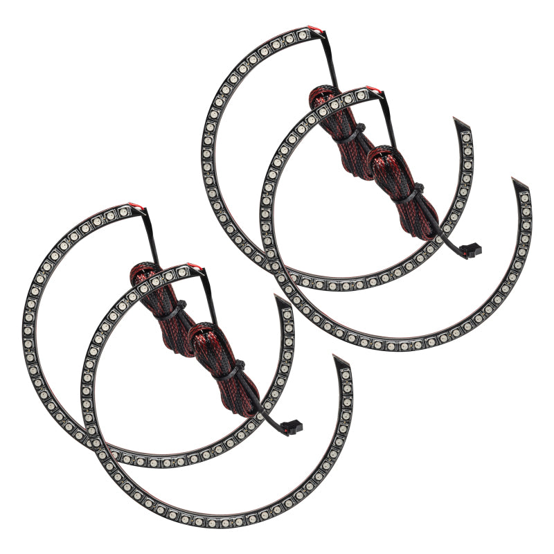 Load image into Gallery viewer, Oracle 0814 Dodge Challenger Dynamic Surface Mount Headlight/Fog Light Halo Kit COMBO