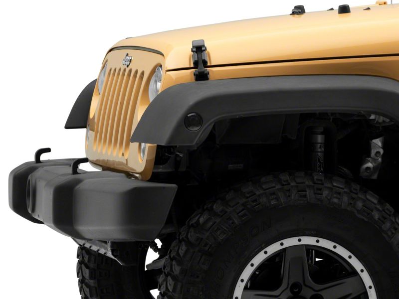 Load image into Gallery viewer, Raxiom 07-18 Jeep Wrangler JK Axial Series White LED Side Marker Lights- Smoked