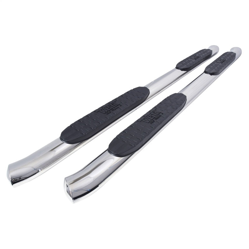 Load image into Gallery viewer, Westin 2005-2018 Toyota Tacoma Double Cab PRO TRAXX 4 Oval Nerf Step Bars - SS