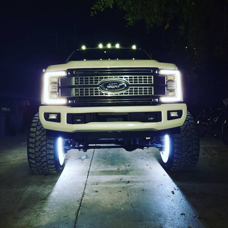 Load image into Gallery viewer, Oracle LED Illuminated Wheel Rings - White