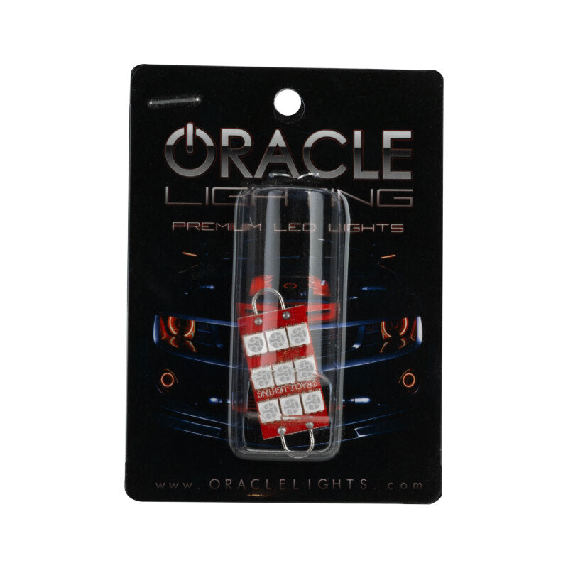 Load image into Gallery viewer, Oracle 44MM 6 LED 3 Chip - Loop Festoon Bulbs (Pair) - Red