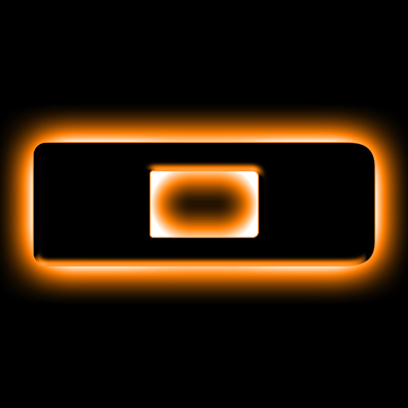 Load image into Gallery viewer, ORACLE Lighting Universal Illuminated LED Letter Badges - Matte Blk Surface Finish - D