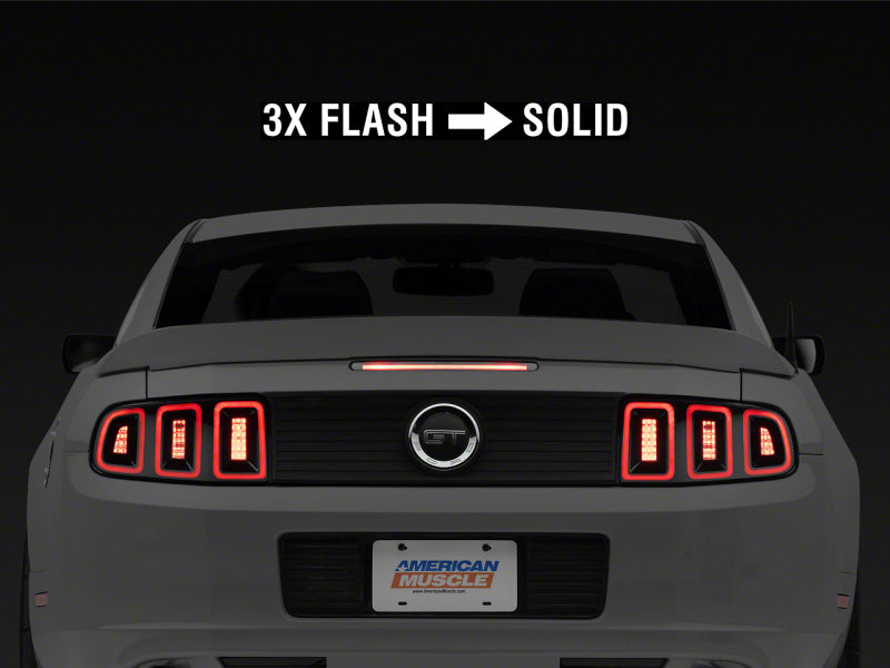 Load image into Gallery viewer, Raxiom 10-14 Ford Mustang Formula LED Third Brake Light- Light Smoked