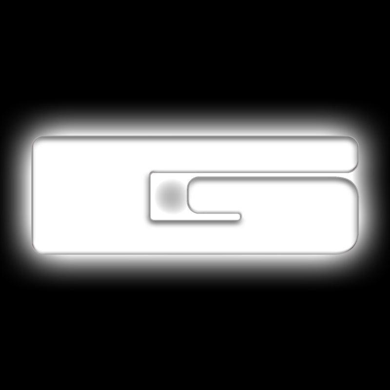 Load image into Gallery viewer, ORACLE Lighting Universal Illuminated LED Letter Badges - Matte Wht Surface Finish - G