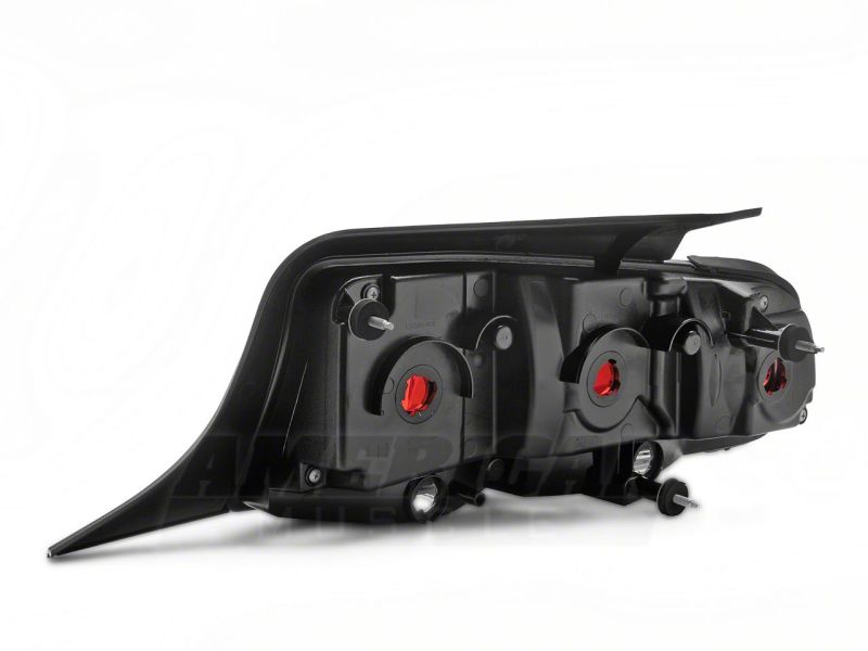 Load image into Gallery viewer, Raxiom 10-12 Ford Mustang Aero Tail Lights- Blk Housing (Smoked Lens)