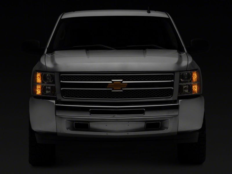 Load image into Gallery viewer, Raxiom 07-14 Chevrolet Silverado 1500 Axial OEM Rep Headlights- Chrome Housing (Clear Lens)