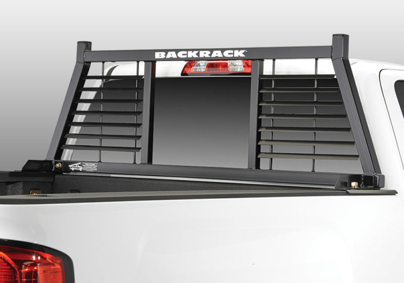 Load image into Gallery viewer, BackRack 01-23 Silverado/Sierra 2500HD/3500HD Half Louvered Rack Frame Only Requires Hardware