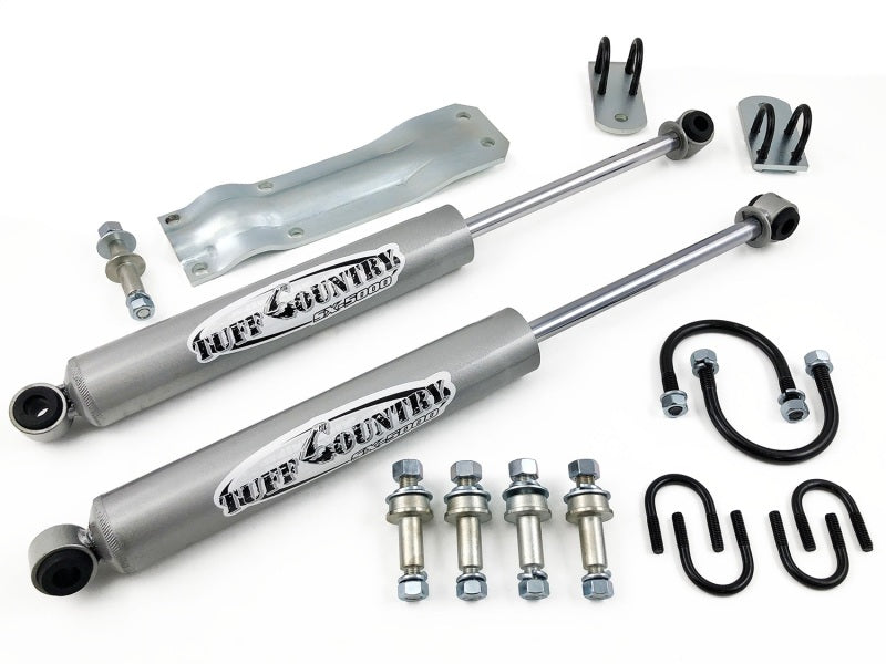 Load image into Gallery viewer, Tuff Country 69-87 Chevy Truck 1/2 & 3/4 Ton 4wd K10/K20 Dual Steering Stabilizer (In-Line Style)